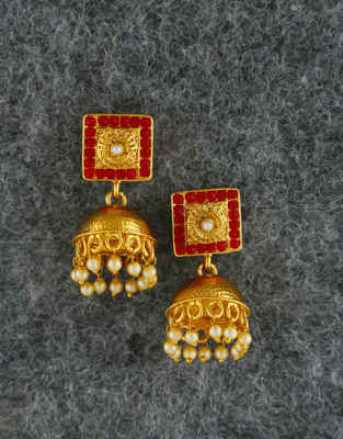 Checkout the collection of jhumki design online and reasonable cost by Anuradha Art jewellery.