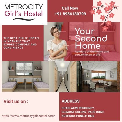 Luxury Girls Hostel Kothrud | Metrocity Girls Hostel