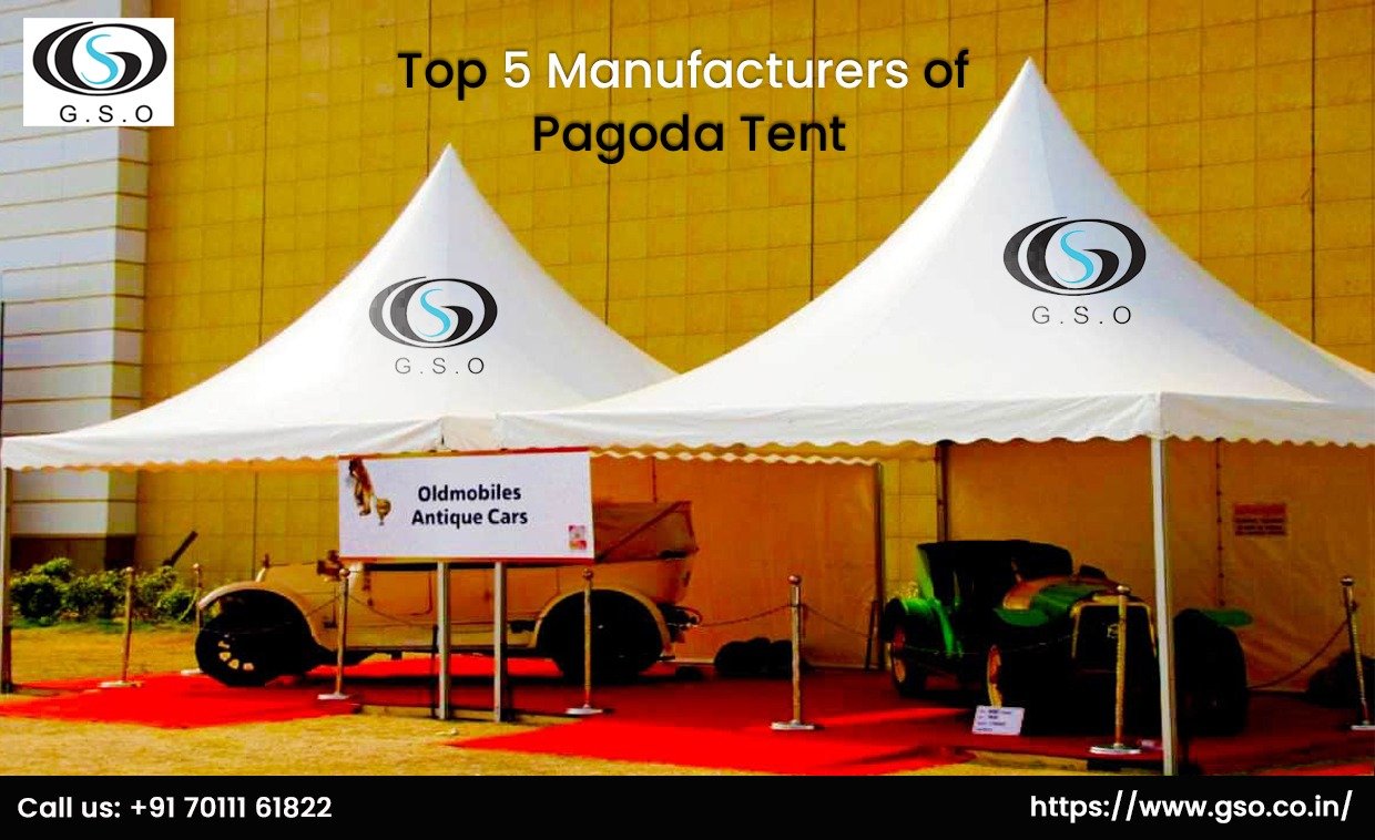 Pagoda tent for sale from GSO Top manufacturer in Mumbai -GSO