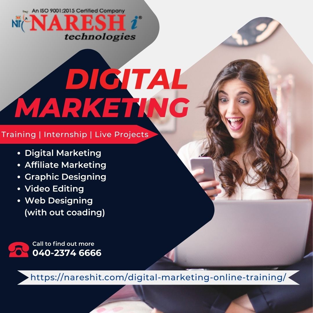 Best Digital Marketing Online Training – Naresh IT.