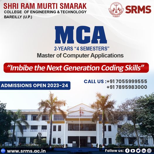 Pursuing MCA Course from Private MCA Colleges in Bareilly