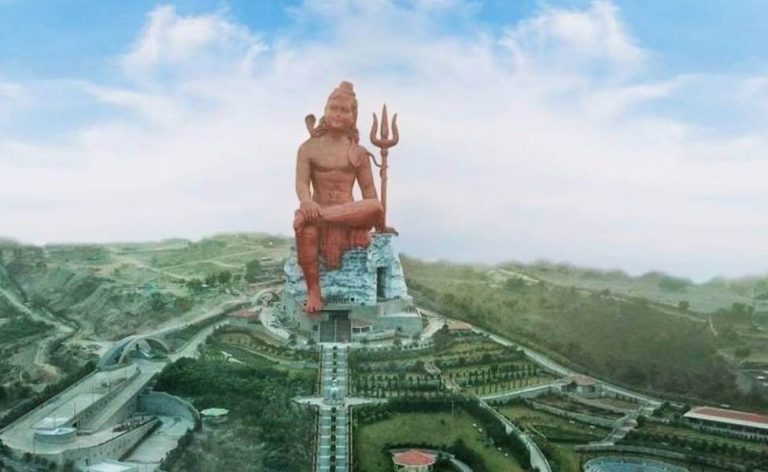 Vishwas Swaroopam in Nathdwara, Rajasthan – World’s Tallest Shiva Statue