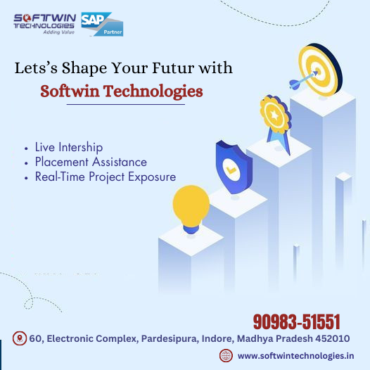 Launch your career in SAP Consultant Training Center indore with Softwin Technologies!