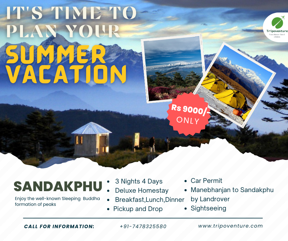 Ascend to Magnificence: Sandakphu Tour Package for Unparalleled Himalayan Views | Tripoventure