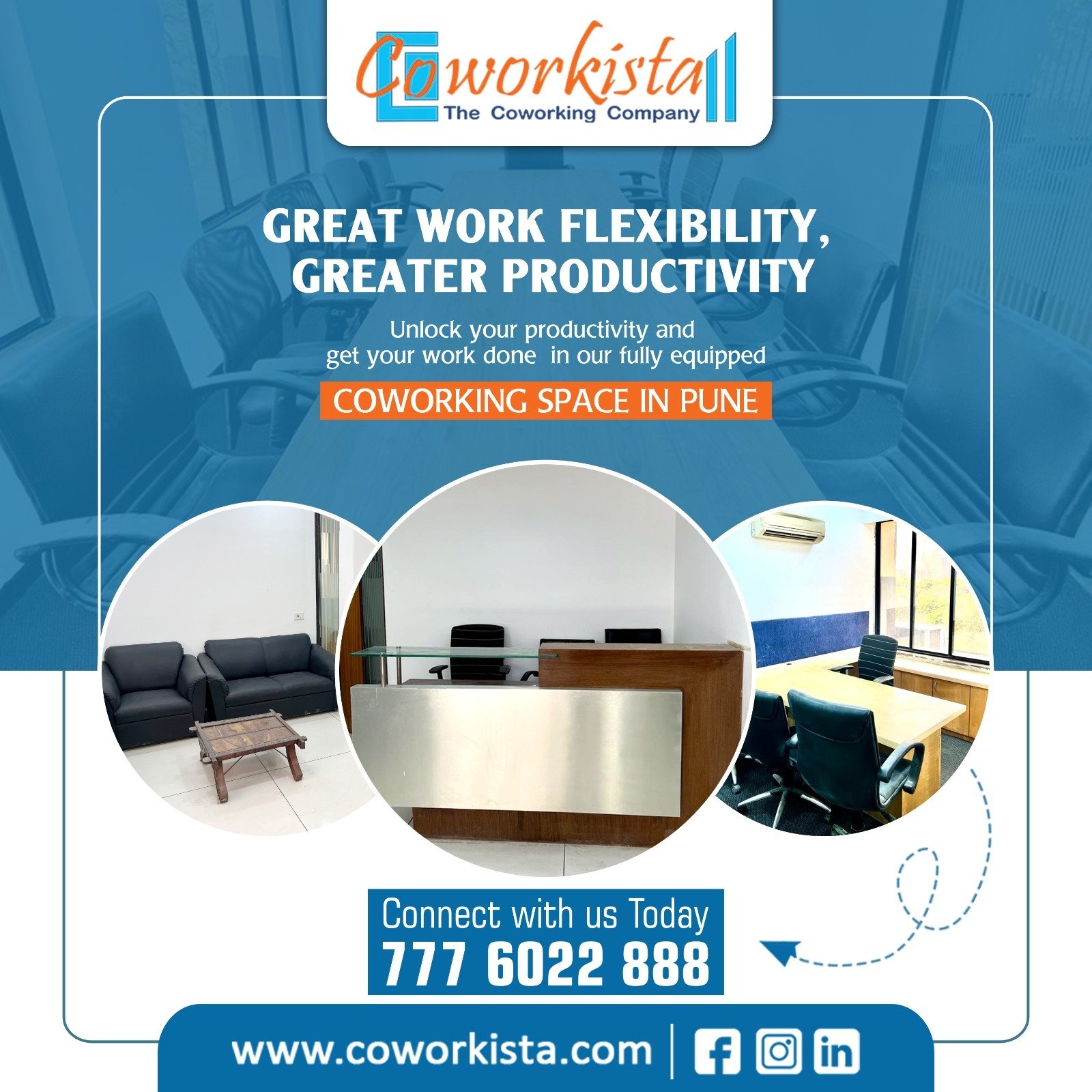 Office Space For Rent In Wakad | Coworkista – Book Your Spot Today (Pune)