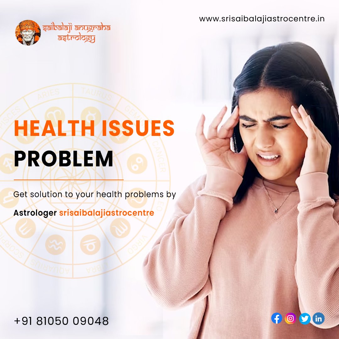 Private: Best Astrologer Solutions for Health Problems in Bangalore – Sriasibalajiastrocentre.in