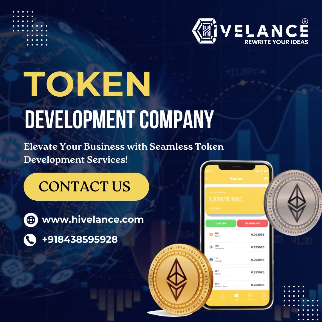 Revolutionize Your Business with Hivelance's Cutting-Edge Token Development Services!