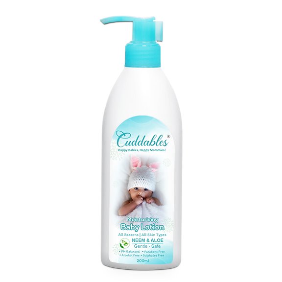 Cuddables Moisturizing Baby Lotion: for All skin type