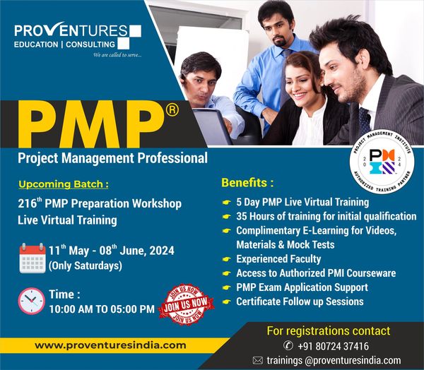 PMI-ACP (Agile Certified Practitioner) training in Hyderabad