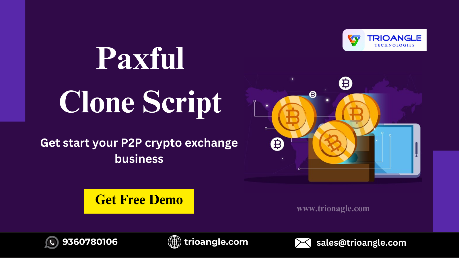 Best P2P Paxful Clone Script for crypto business