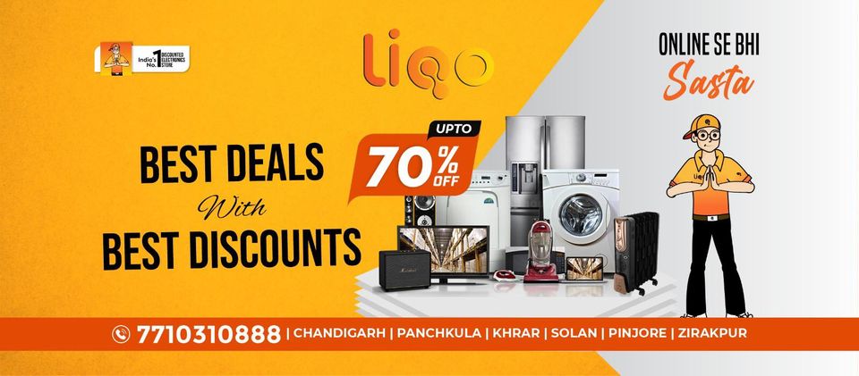 Liqo Discounted Electronics | Panchkula Outlet