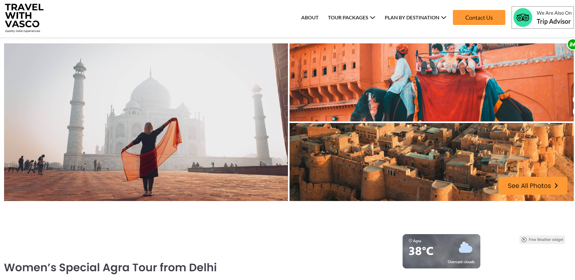 Women’s Special Agra Tour from Delhi