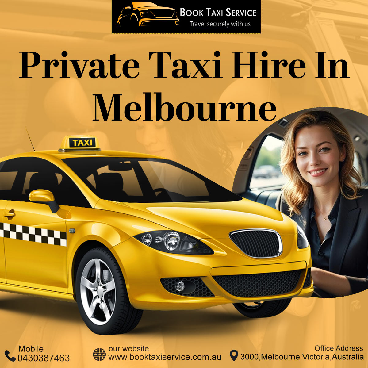 Private Taxi Hire in Melbourne